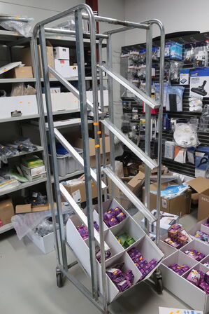 Stikvogn uden indhold