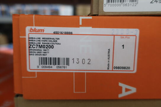 5 stk. indsats til bestikskuffer BLUM