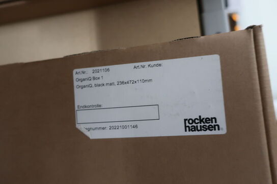 3 stk. opbevaringskasser ROCKEN HAUSEN 