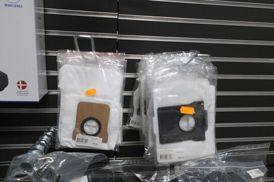 Diverse tilbehør til støvsugere