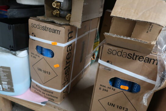 Diverse brugte flasker SODASTREAM 