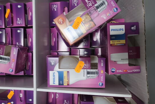 Ca. 20 stk. pærer PHILIPS 