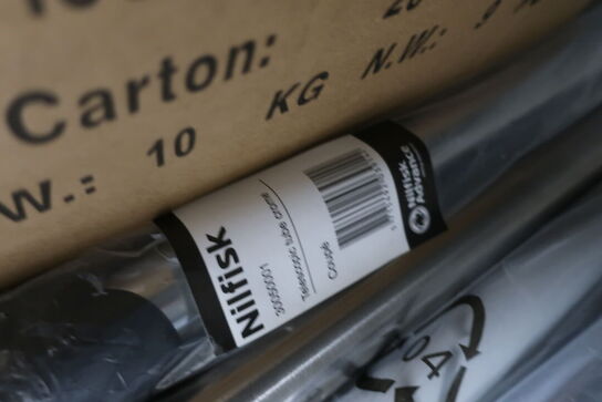 Diverse teleskoprør til støvsuger NILFISK