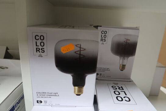 7 stk. pærer COLORS Oval Light