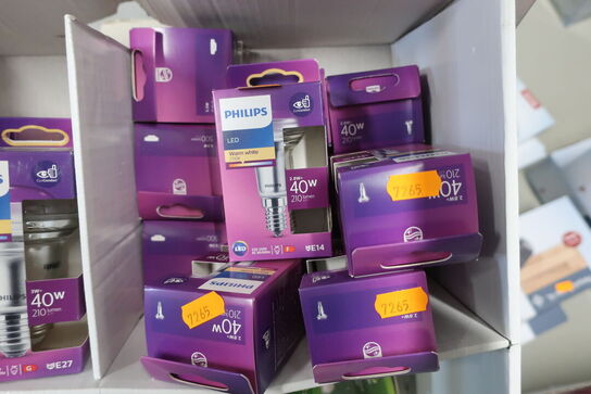 Ca. 18 stk. pærer PHILIPS 