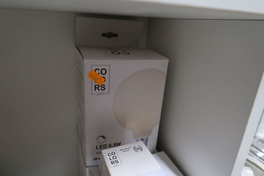 5 stk. pærer COLORS samt 2 stk. pærer