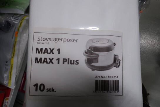 Diverse støvsugerposer 