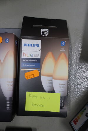 5 stk. pærer PHILIPS Hue