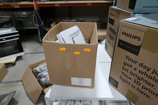 Kasse med udsugning m.m.