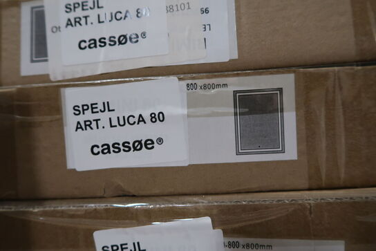 LED-spejl CASSØE Art. Luca 80