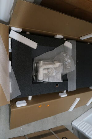 Håndvask samt bordplade MARBRÉ