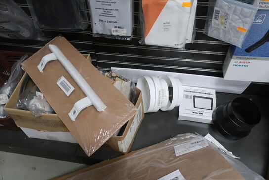 Reservedele samt tilbehør til hårde hvidevarer