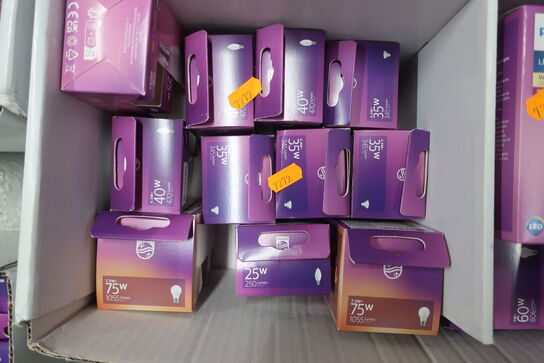 Ca. 20 stk. pærer PHILIPS 