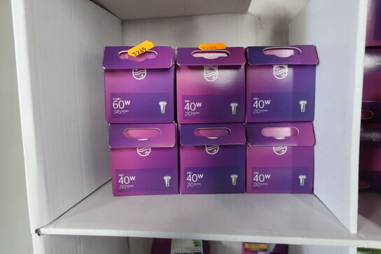 Ca. 18 stk. pærer PHILIPS 