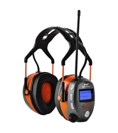 Boxer Høreværn med Bluetooth og DAB-/FM-radio