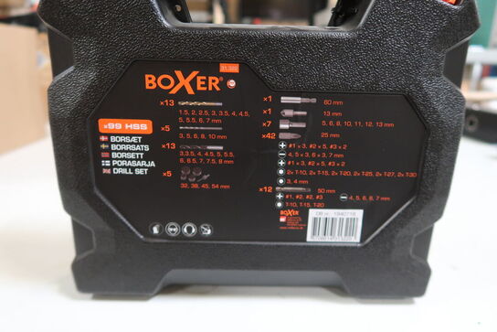 Boxer Borsæt HSS med bits - 99 dele