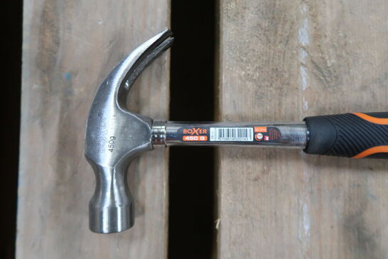 4 stk. Boxer Kløfthammer 450 g. - stålskaft