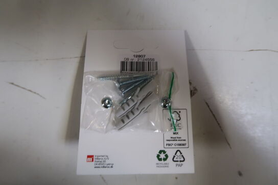 20 pk. Home>it wooden knob Ø25 mm white oak 2 pcs