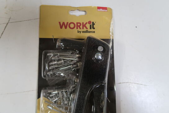 3 pk. Millarco Popnittesæt med 80 ass. Popnitter