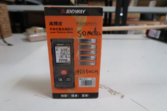 Digitalt målebånd - Laser 40 meter