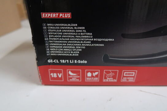 Akku-løvblæser, GC-CL 18 Li E-Solo
