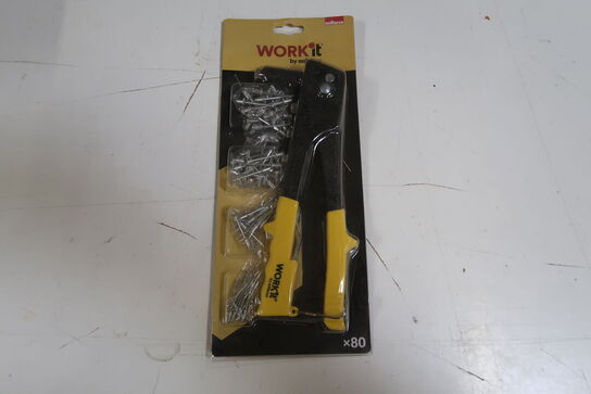 2 pk. Millarco Popnittesæt med 80 ass. Popnitter