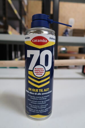 9 stk. Caramba 70 multispray 250 ml. UN 1950