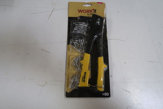 3 pk. Millarco Popnittesæt med 80 ass. Popnitter