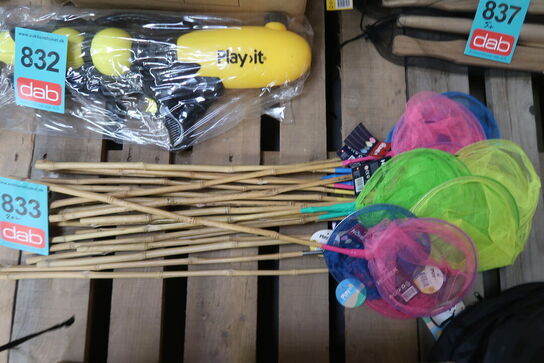 20 stk. HOME It fiskenet Ø20×90 cm bambus