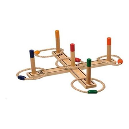 4 stk. Play-it ringspil i træ