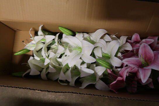 30 stk. Kunstige blomster