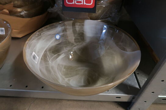 6 stk. Glasskåle - Ø 29 cm 