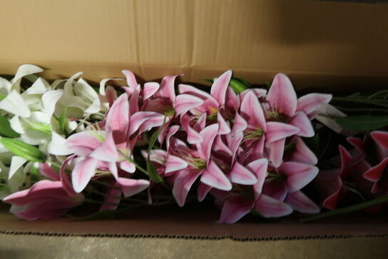30 stk. Kunstige blomster