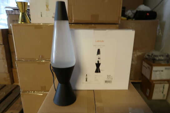 6 stk. Letimotiv Lava lampe H 37 cm - Sort