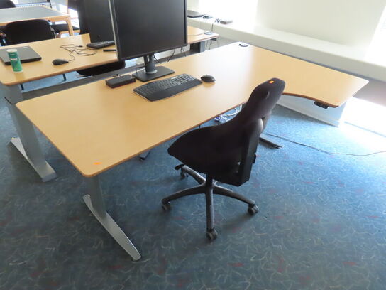 Hæve/Sænkebord og kontorstol