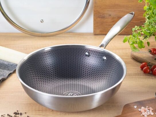 Hybrid nonstick wokpande 30 cm Ø.