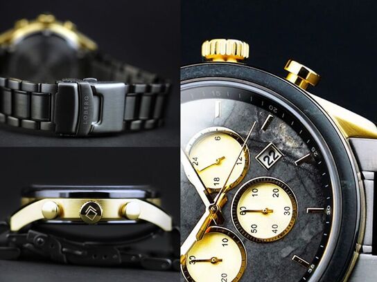 Herreur med marmor urskive.