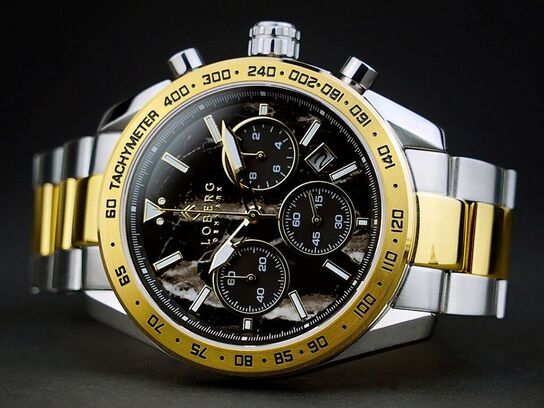 Herreur med marmor urskive.