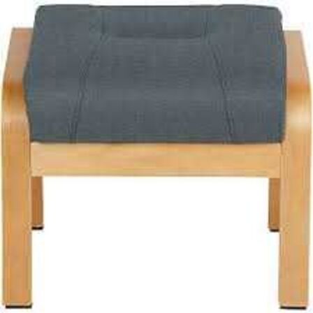 Otium lænestol inkl. fodskammel - grå