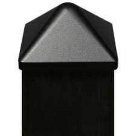 20 stk Kokille stolpehatte Aluminium 78x78 mm 