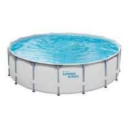 Summer Waves Frame Pool med tilbehør - 27.406 liter