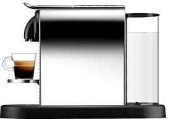 Nespresso CitiZ kaffemaskine fra Delonghi EN220M (platin/titanium)