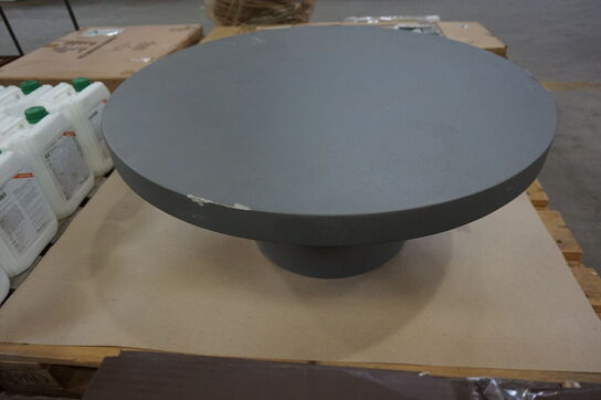 Berlin Lounge/havebord Ø: 78 cm Fibercement Grå 