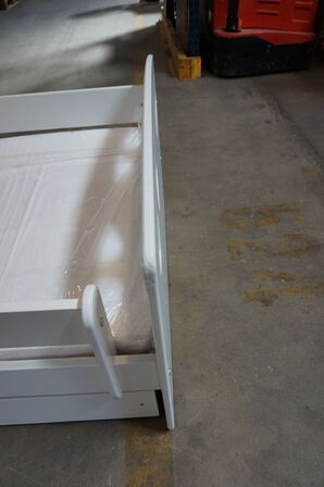 Juniorseng med skuffe og madras 180cm x 80cm Hjerte 