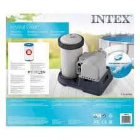 Intex Krystal Clear filterpumpe til pools - 9463 liter i timen 