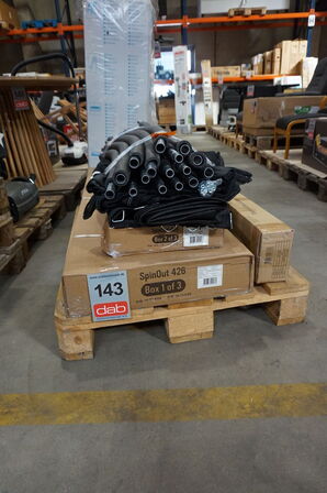 Spin Out trampolin 426 cm med sikkerhedsnet 