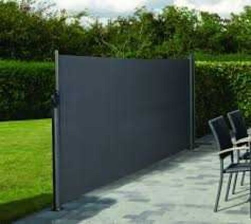 Superroof Marlene 160 læsejl med udtræk 300x160 cm Antracit 