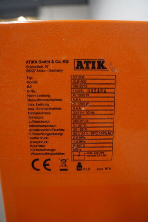 Affugter ATIKA HT600
