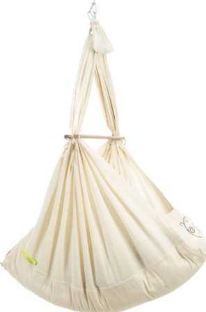 Nonomo Økologisk Hængevugge, m. mikrofiber madras