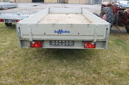 Trailer ANSSEMS PSX D25, tidligere reg nr: AP3467 Papir bortkommen